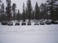Highlight for album: Big Bear snow run - Dec 2009