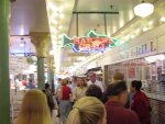 Walking through the market